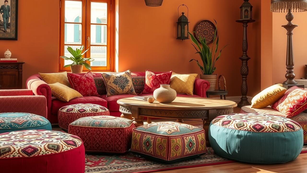 Do people sit on poufs?