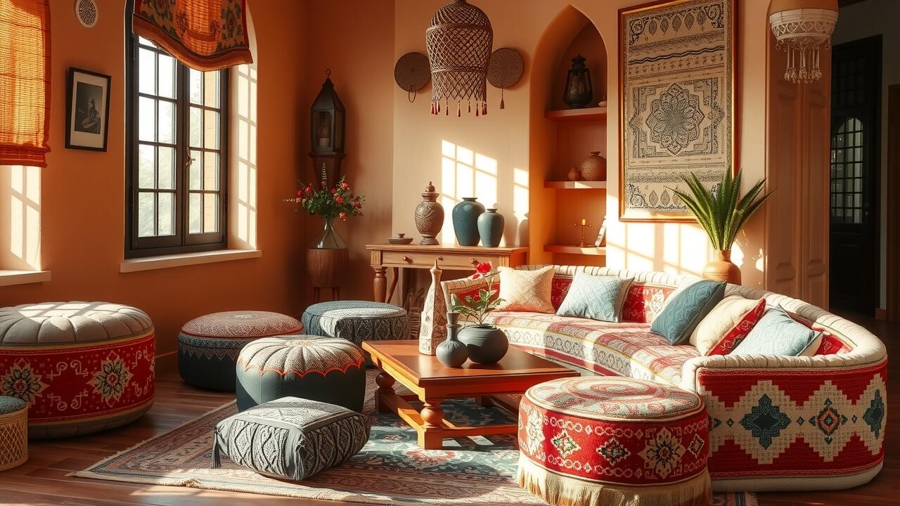 How much to pay for moroccan pouf?