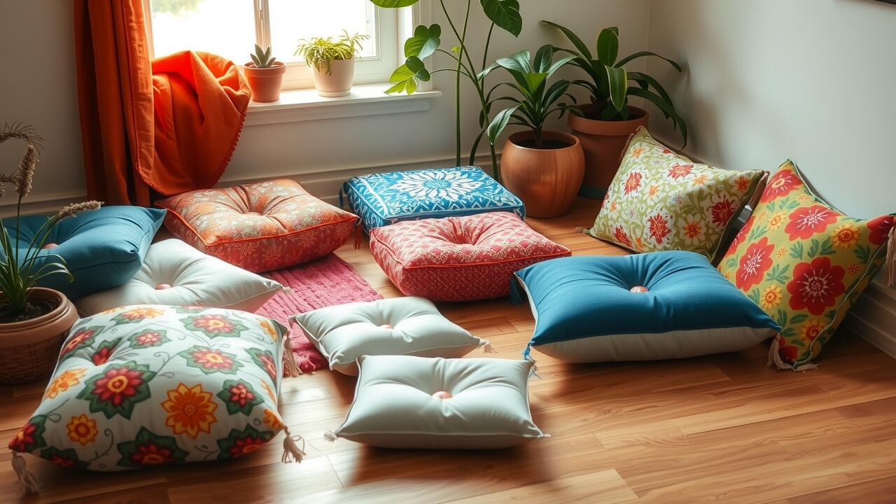 What is the best fabric for floor pillows?