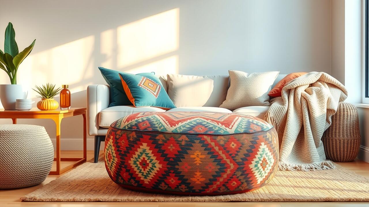 What Makes Kilim Poufs Unique Compared to Other Poufs