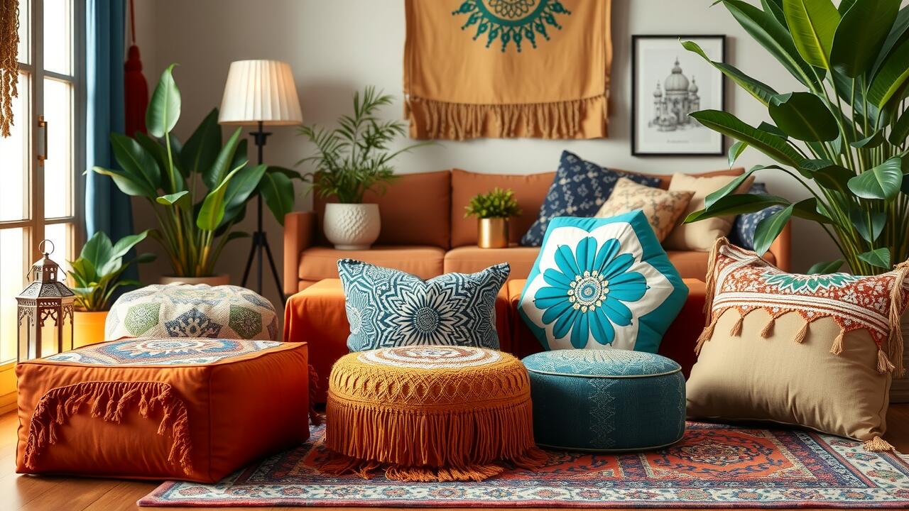 What to stuff moroccan pouf with?